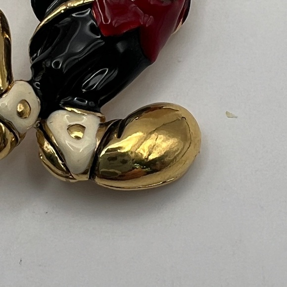 Vintage Disney Napier Mickey Mouse Top Hat Brooch - Picture 5 of 10